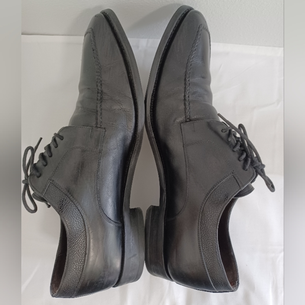 Allen Edmonds Black leather lace up dress mens shoes size 13 - Picture 13 of 13